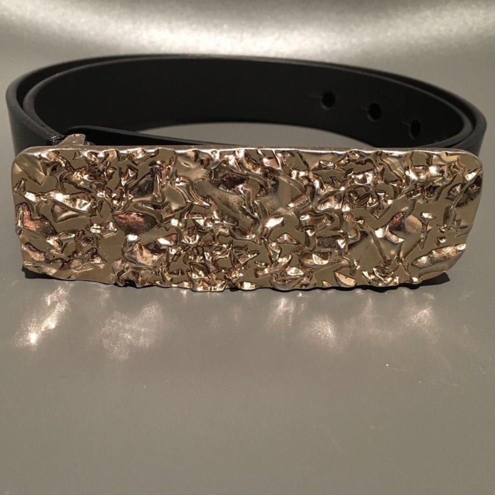 Maison Margiela Gold & Black Belt - RARE